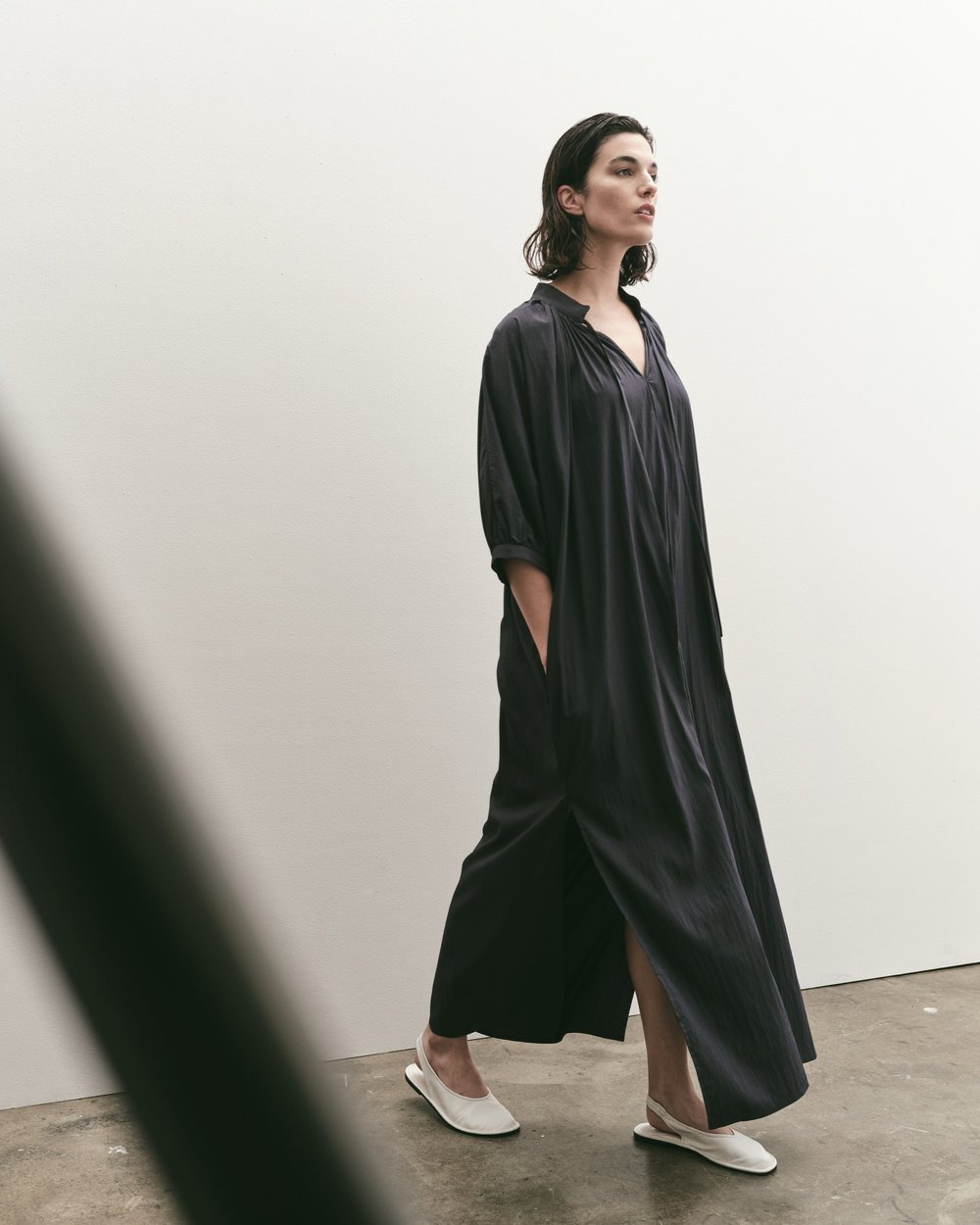 WOOL-BLEND HANDMADE COAT - TAUPE — MIJEONG PARK - LA based womenswear label