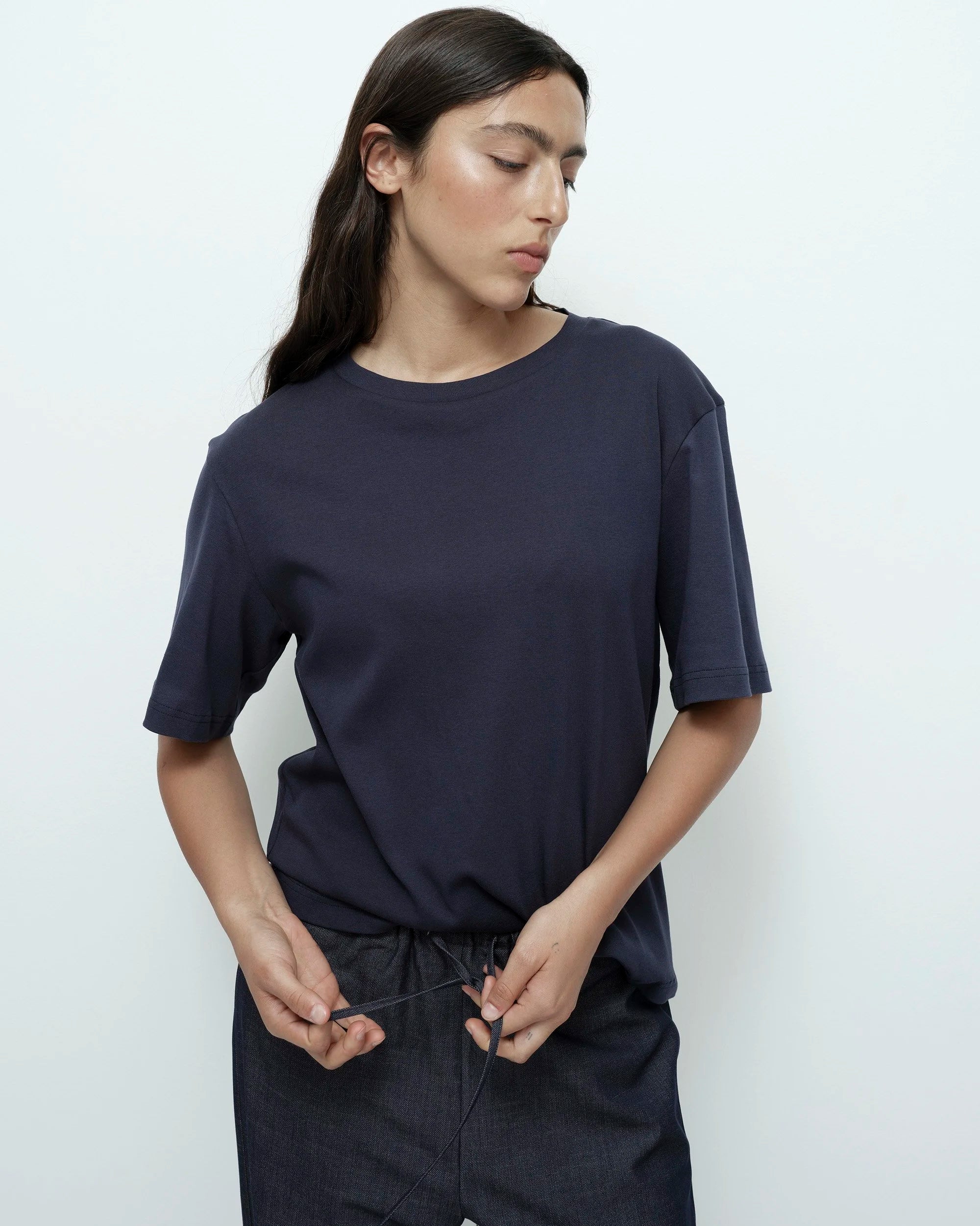 LEO BOUTIQUE Denim Drawstring Pants | Denim MIJEONG PARK