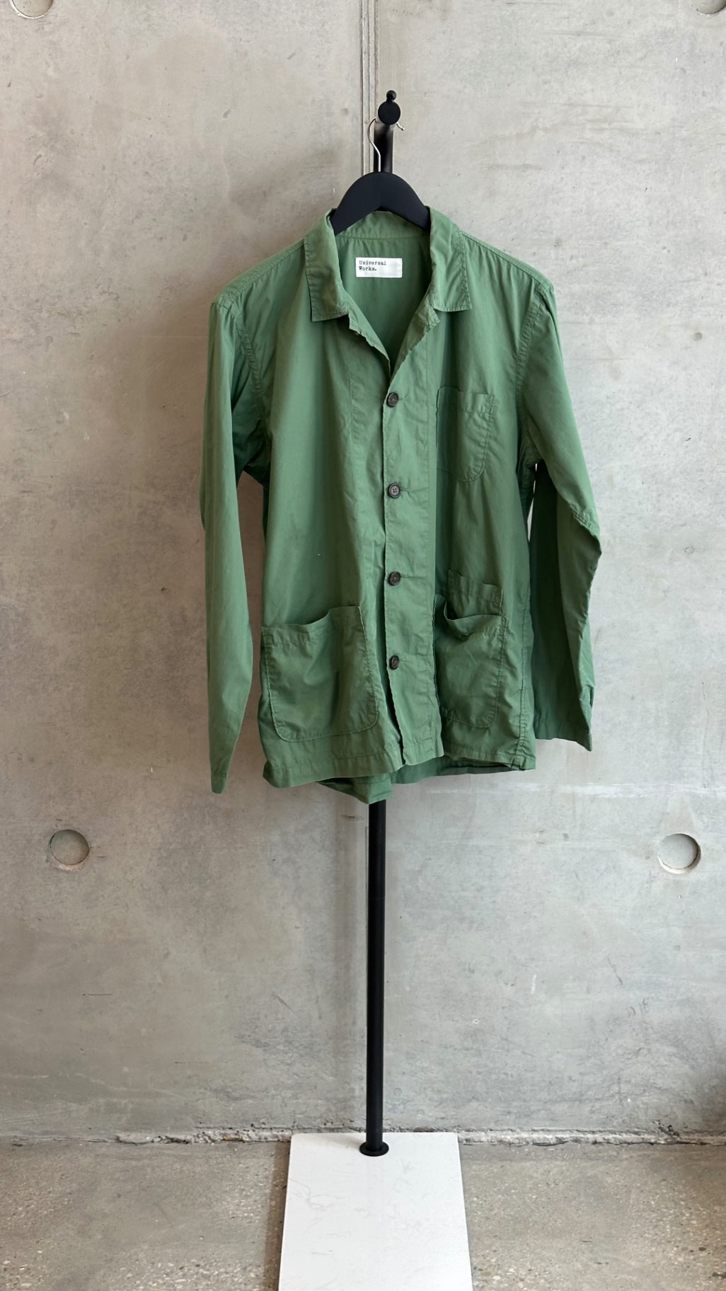 LEO RELOVED Universal Works M Light Green Shirt