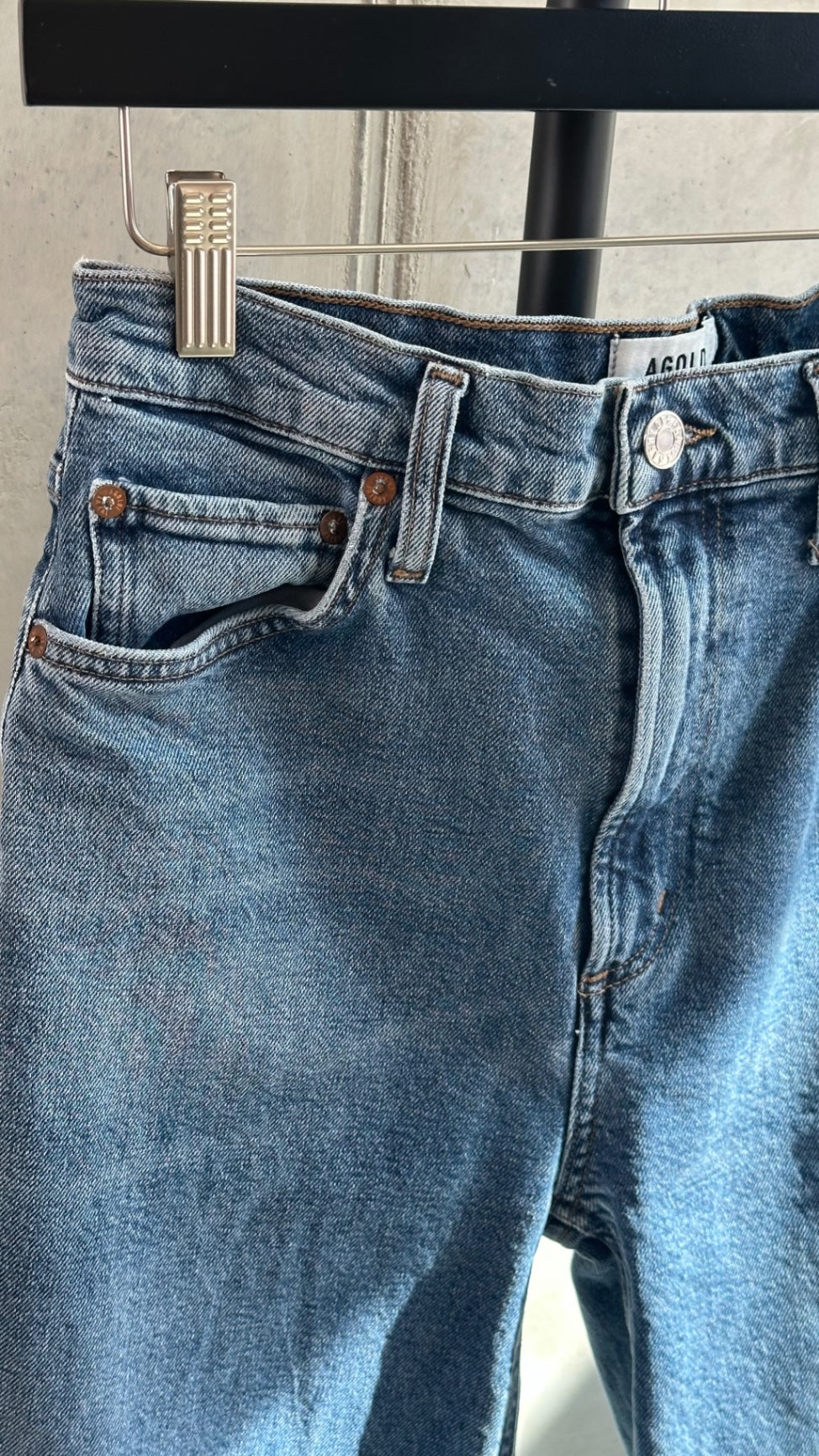 LEO RELOVED AGOLDE 27 Blue