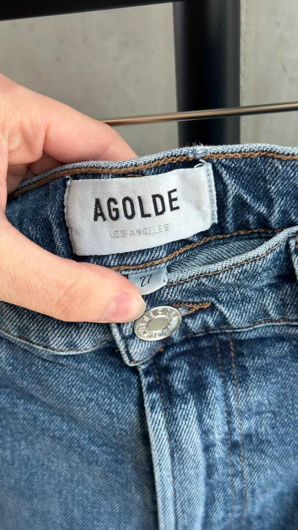 LEO RELOVED AGOLDE 27 Blue
