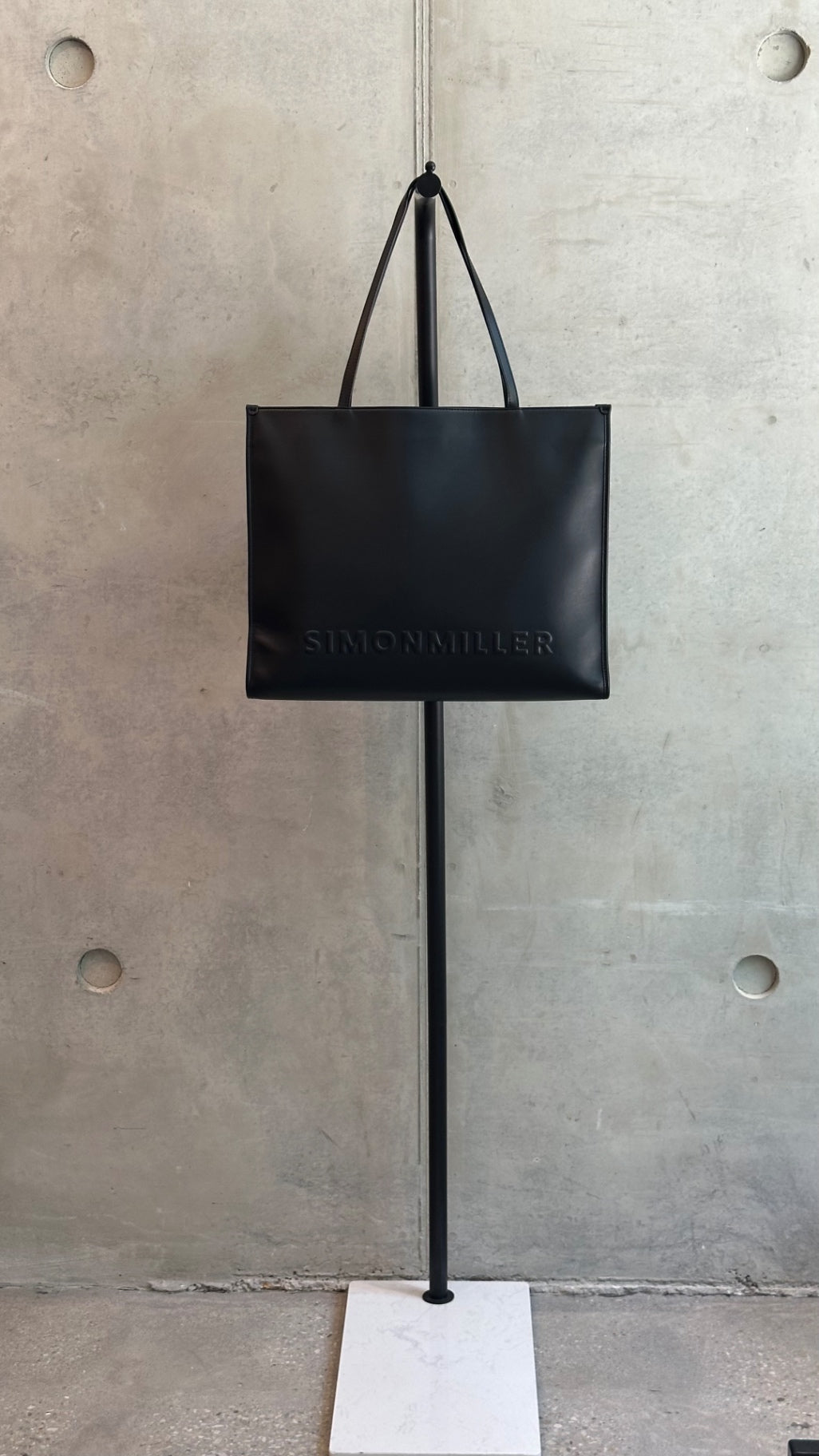 LEO RELOVED SIMONMILLER Large Black Bag