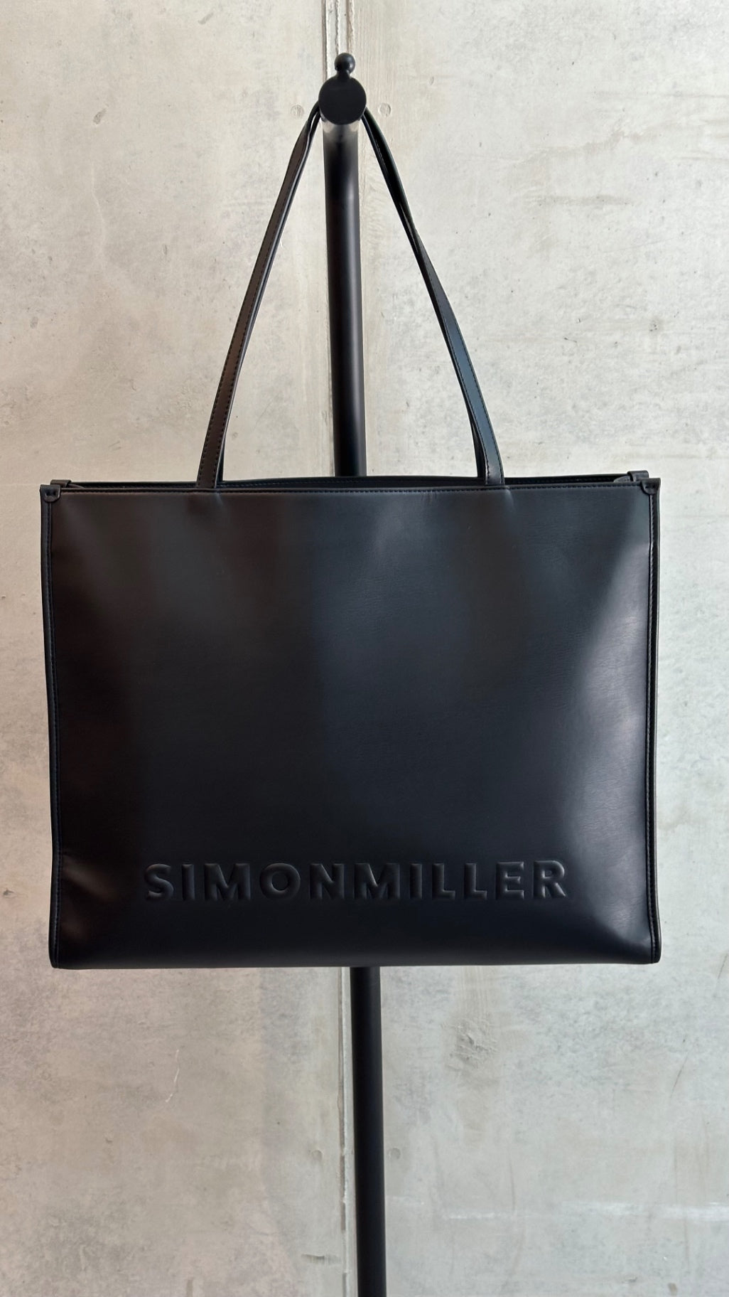 LEO RELOVED SIMONMILLER Large Black Bag