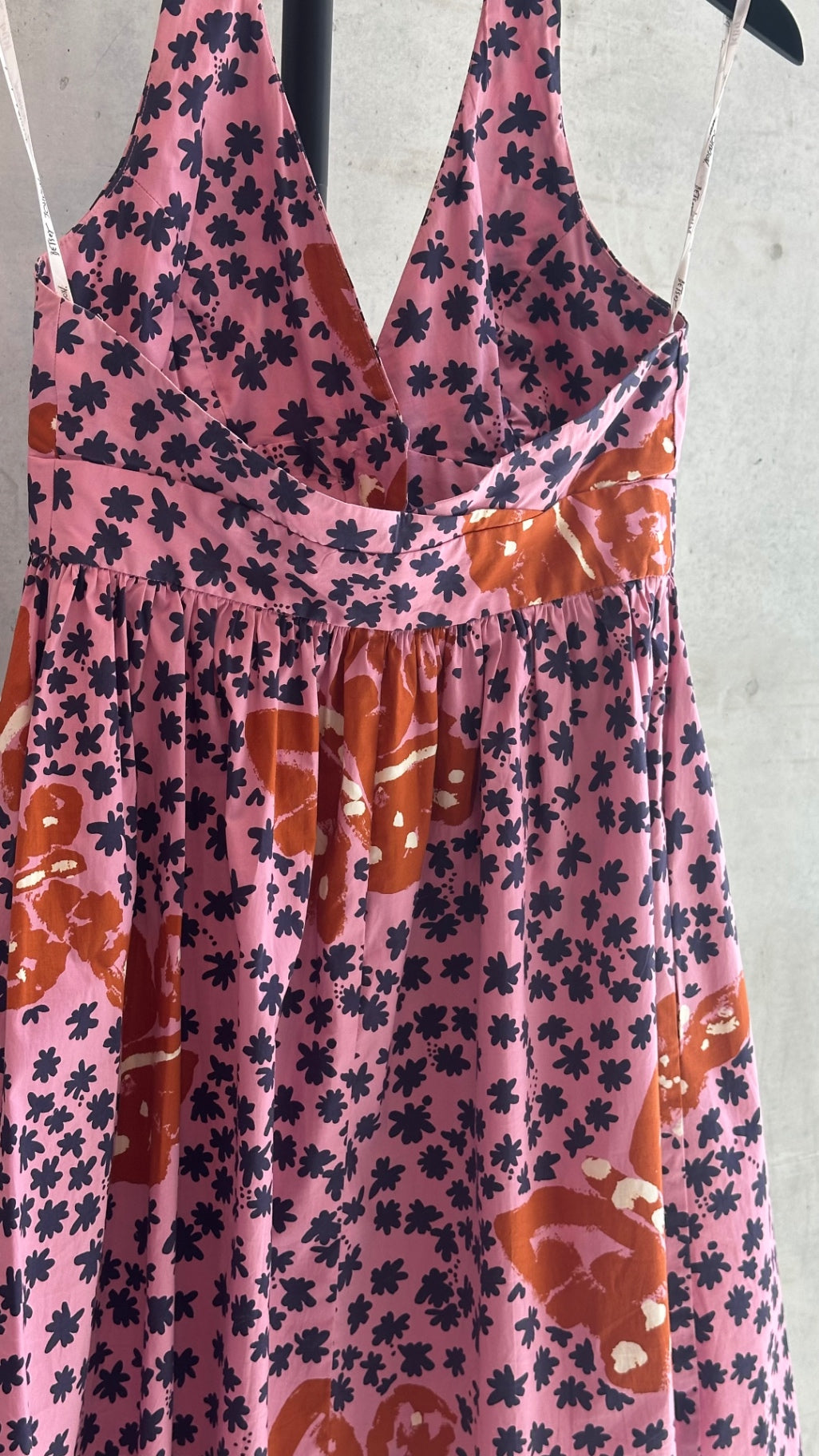 LEO RELOVED 6 Betsey Johnson Butterfly Print Halter Dress