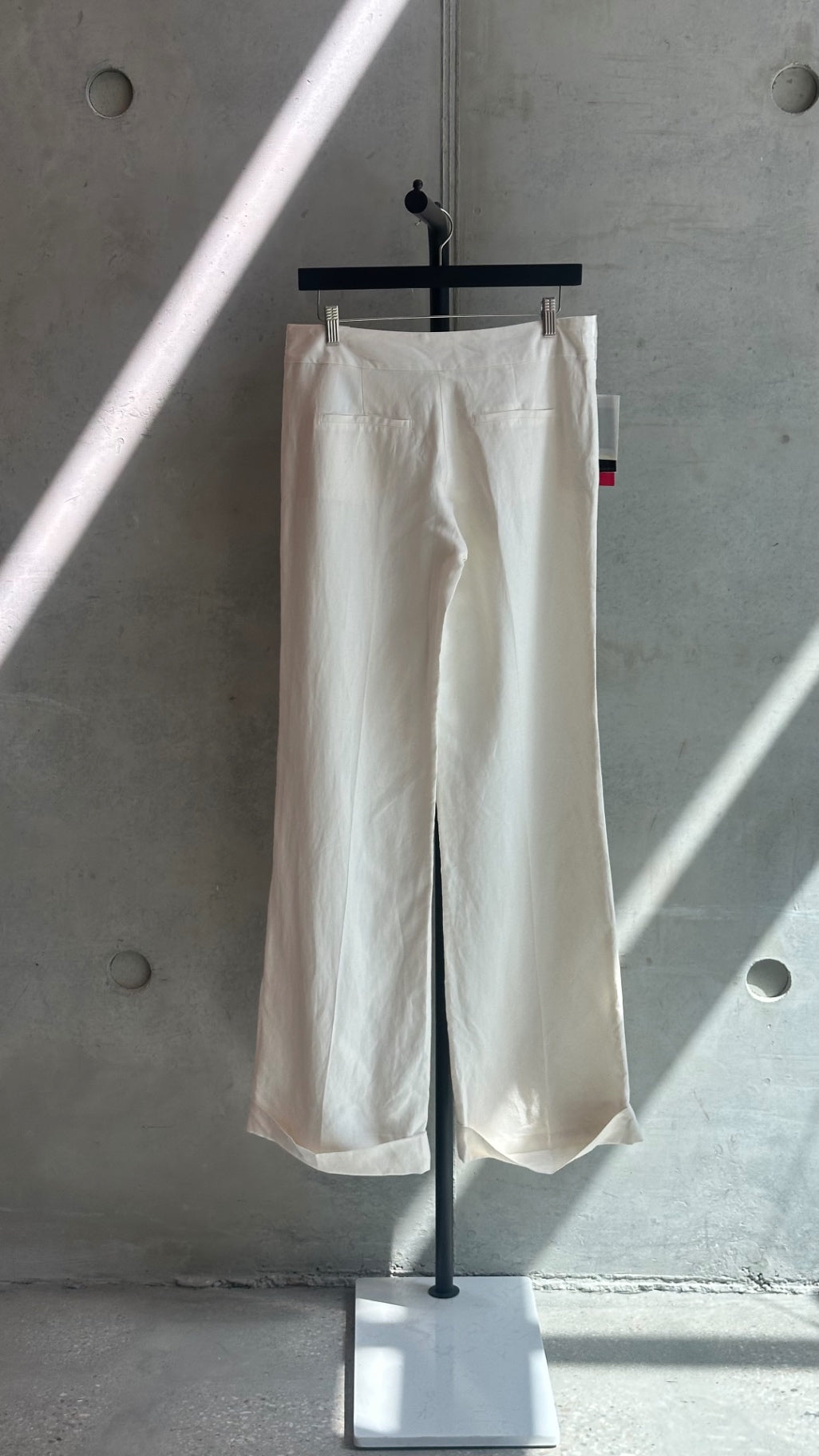 LEO RELOVED 40 NAFN Cream Silk Pant