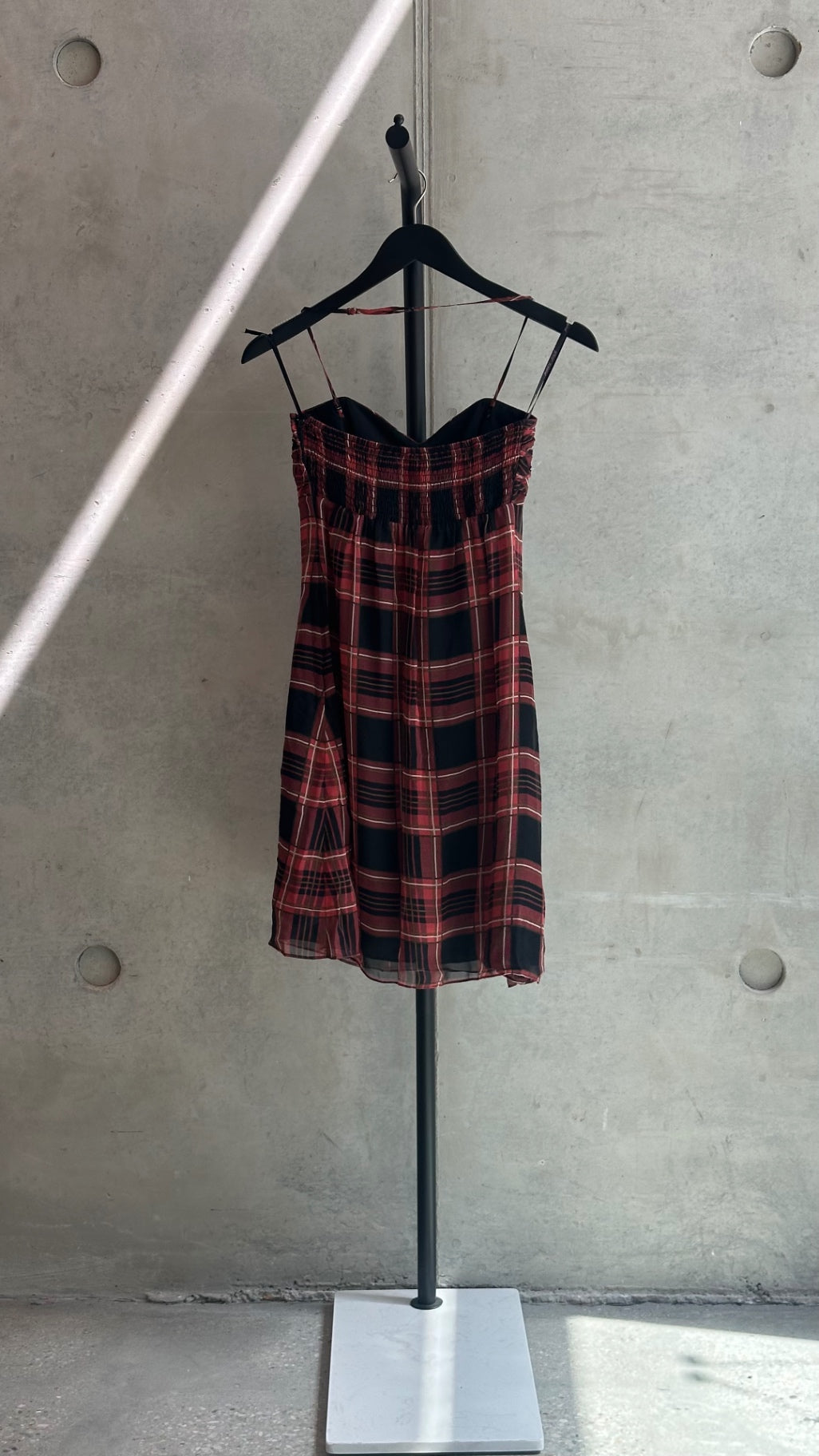 LEO RELOVED 2 Betsey Johnson Red Plaid Dress