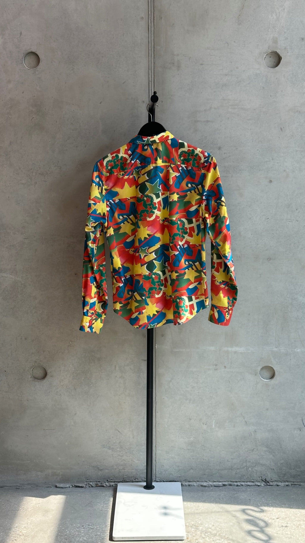 LEO RELOVED M Clown Button Up Shirt COMME des GARCONS