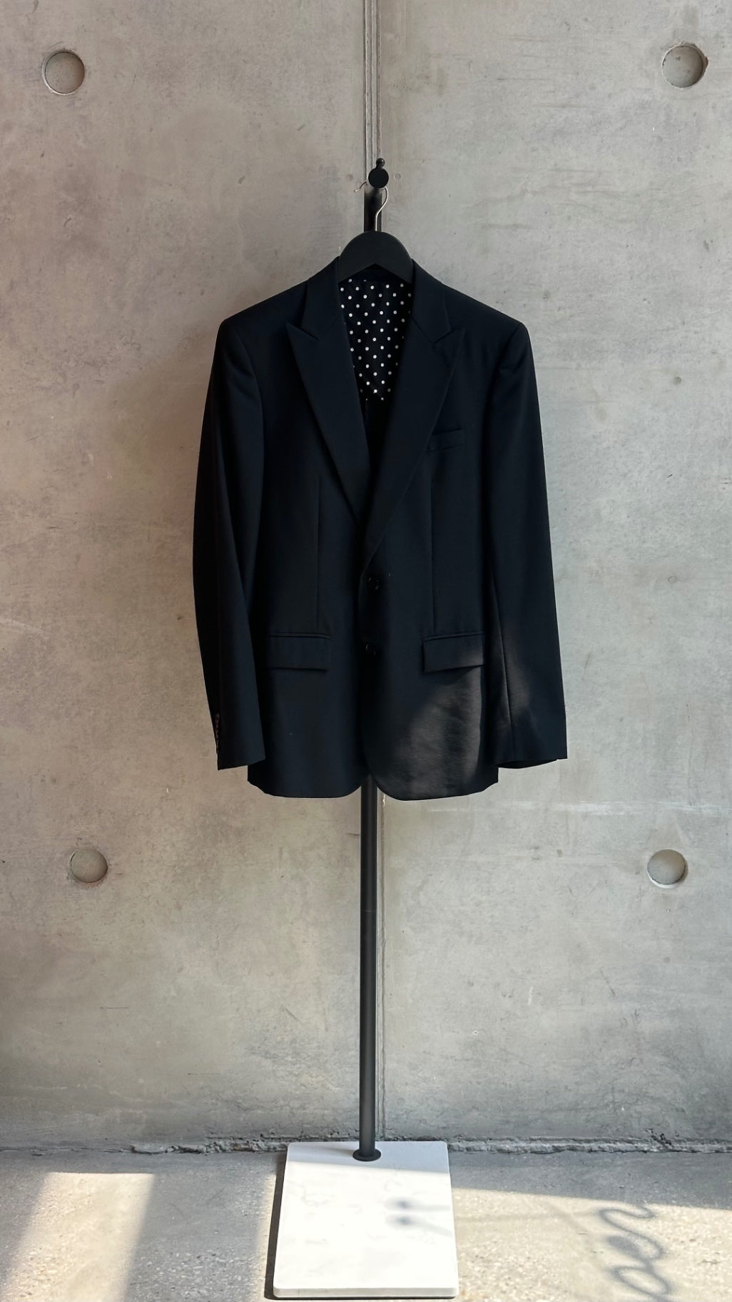 LEO RELOVED M Black Suit Jacket WACKO MARIA