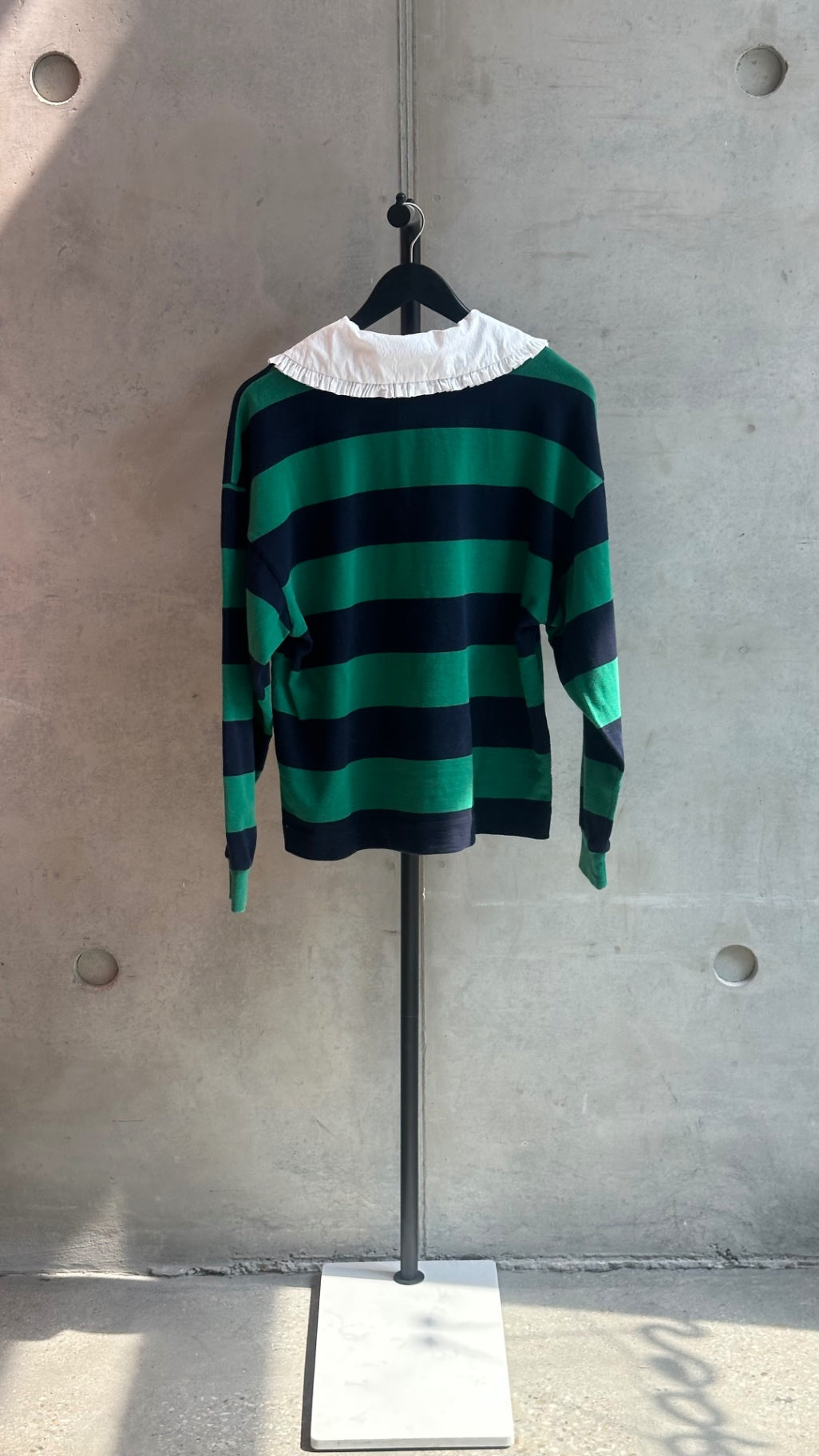 LEO RELOVED XS Green & Navy L/S ELIZAFAULKNER