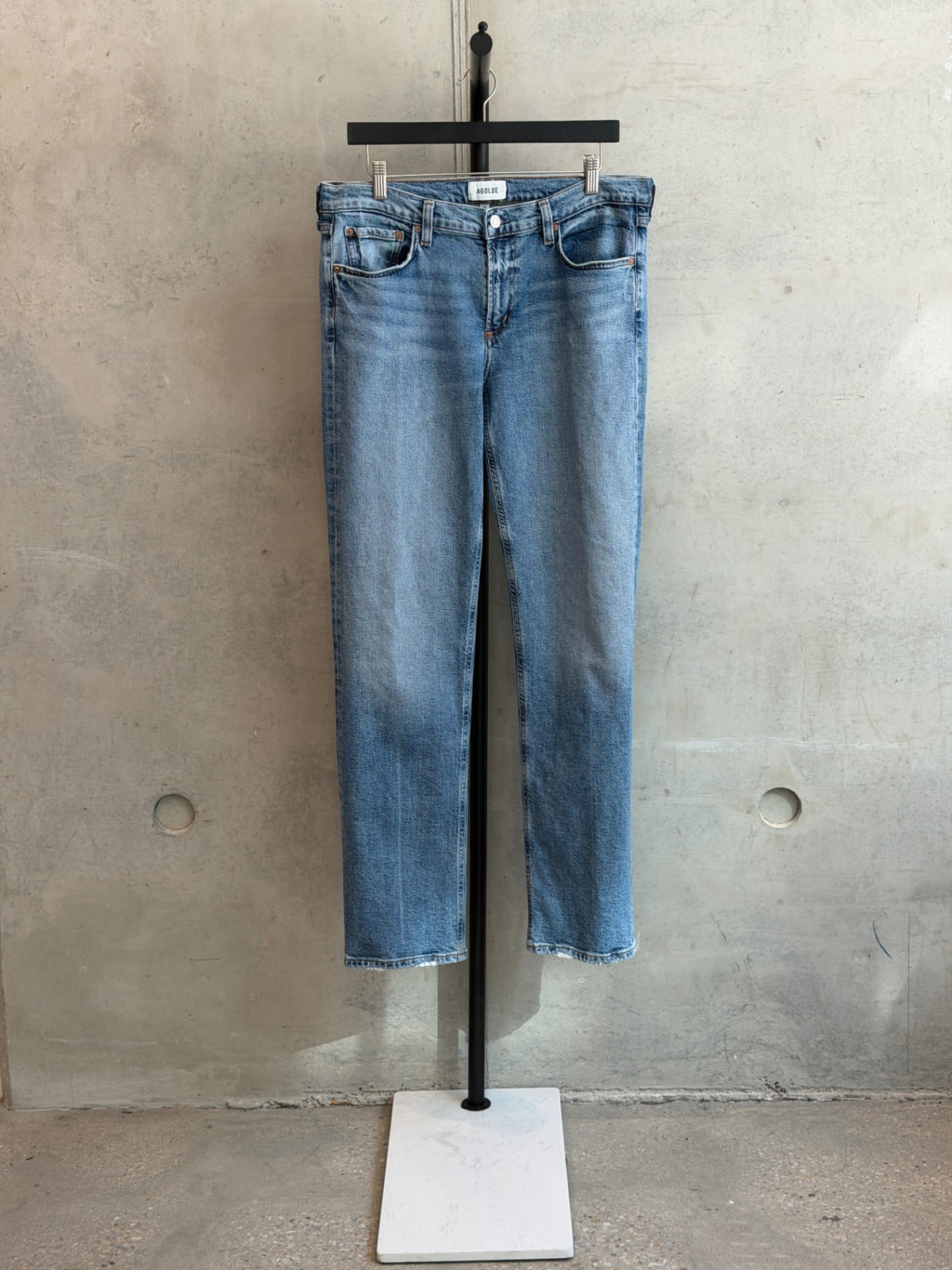 LEO RELOVED 30 Denim Blue Agolde