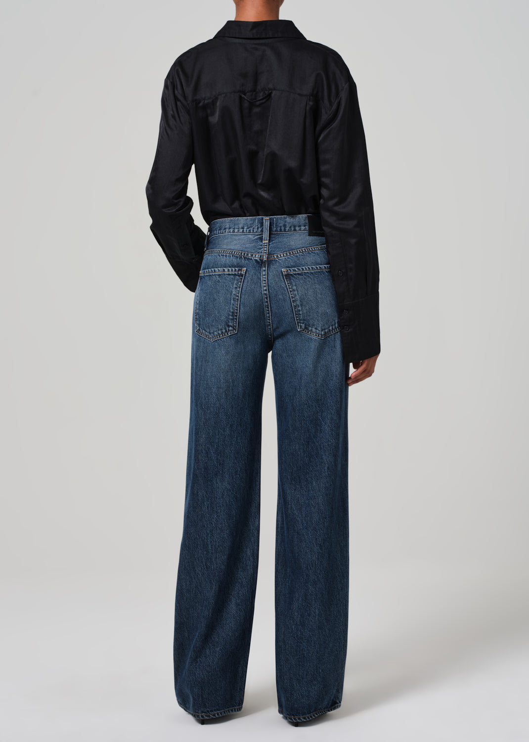 LEO BOUTIQUE Annina High Rise Wide Leg Jean (long 33") In Westwood CITIZEN'S OF HUMANITY