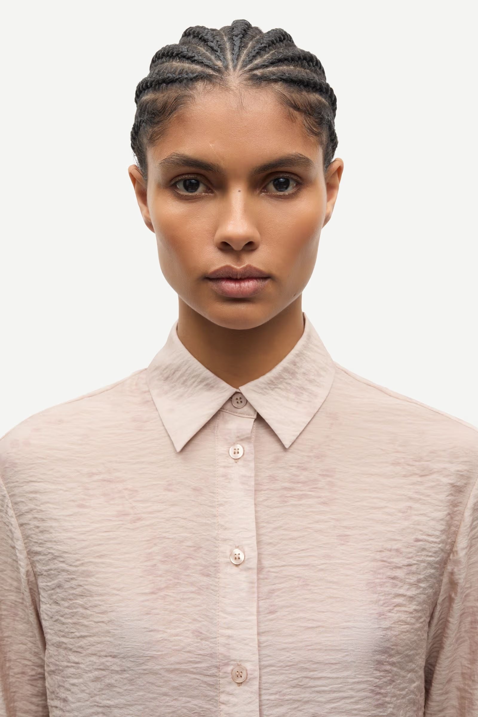 LEO BOUTIQUE Samadisoni Button Up Shirt | Blooming Pink SAMSOE SAMSOE