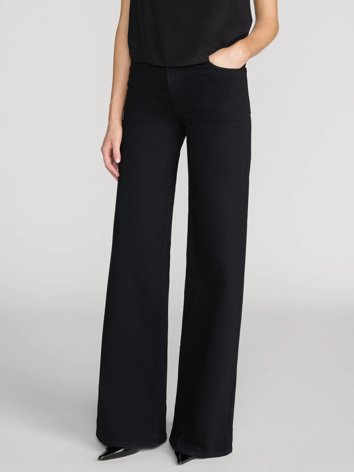 FRAME DENIM The Palace | Black LEO BOUTIQUE