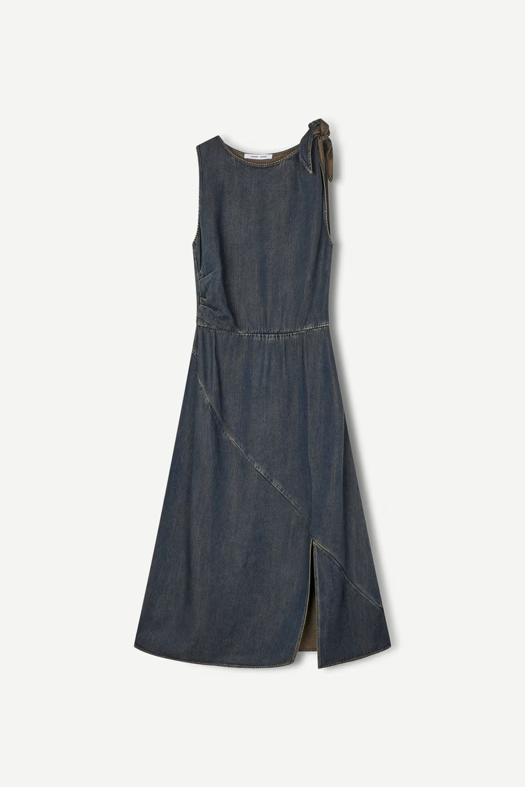 LEO BOUTIQUE Saalbas Washed Denim Dress | Burnt Oak SAMSOE SAMSOE