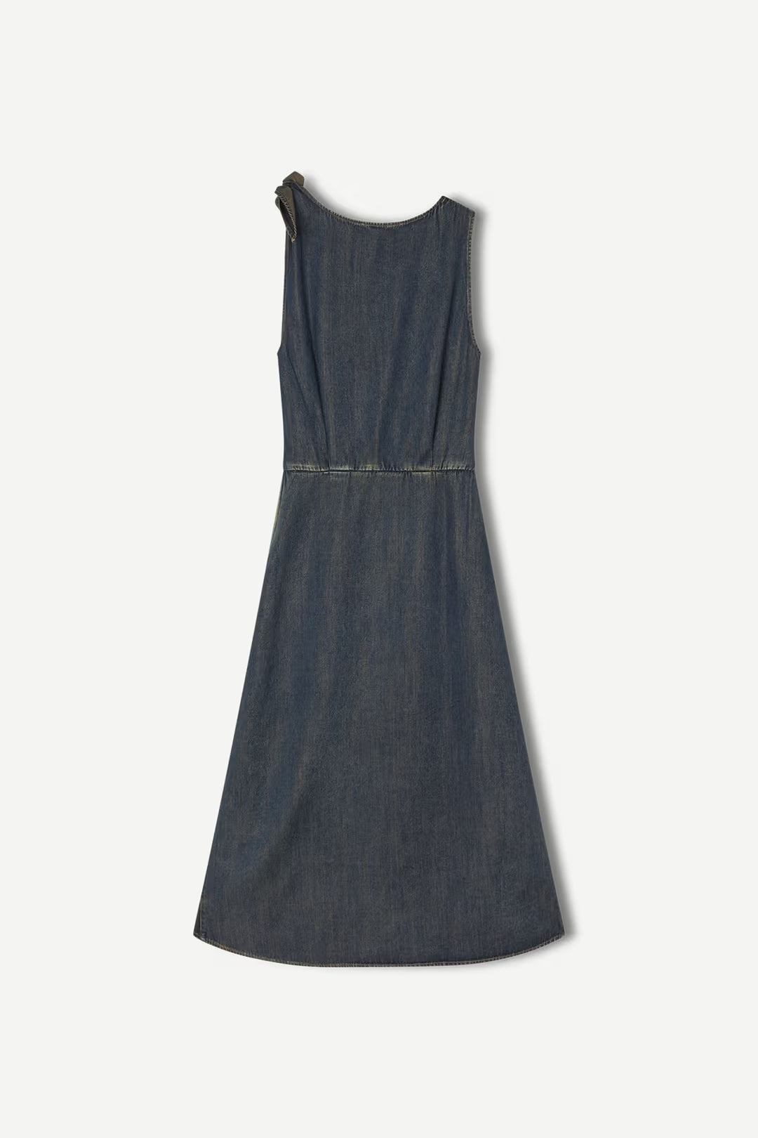 LEO BOUTIQUE Saalbas Washed Denim Dress | Burnt Oak SAMSOE SAMSOE