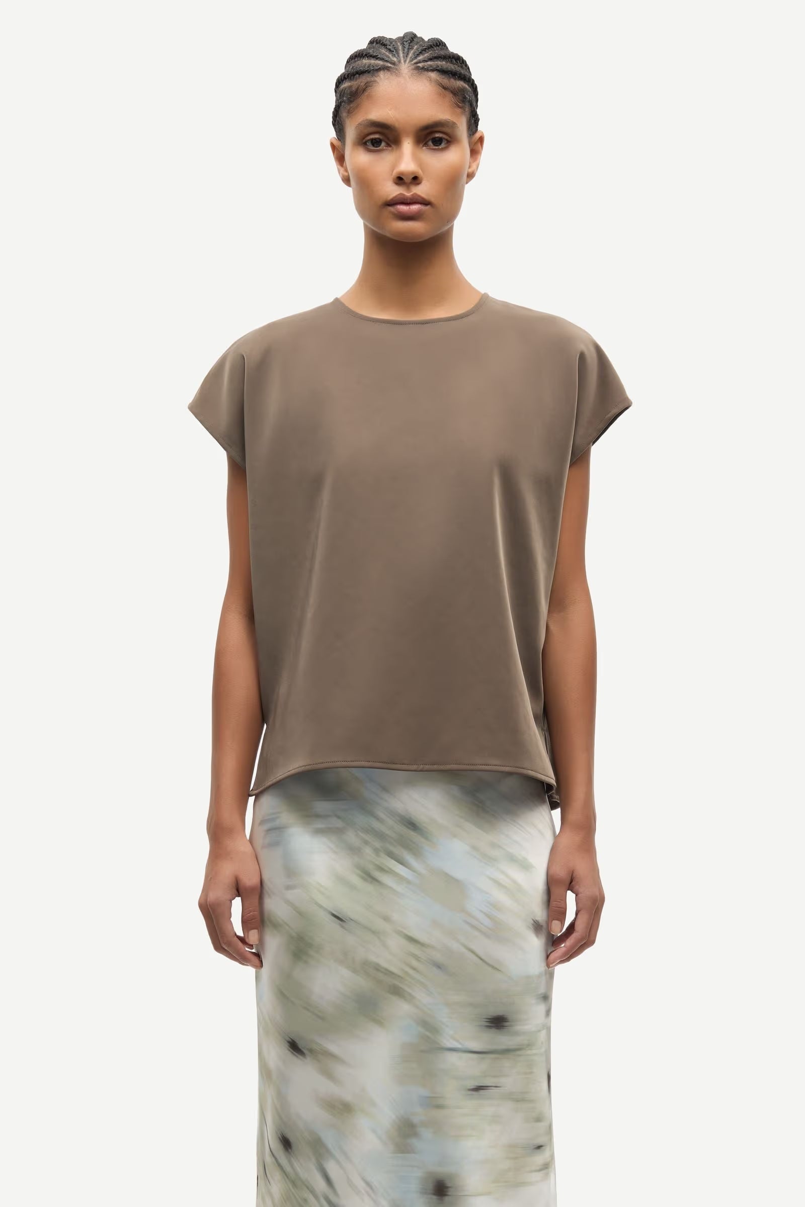 LEO BOUTIQUE Sahoy SS Top | Major Brown SAMSOE SAMSOE