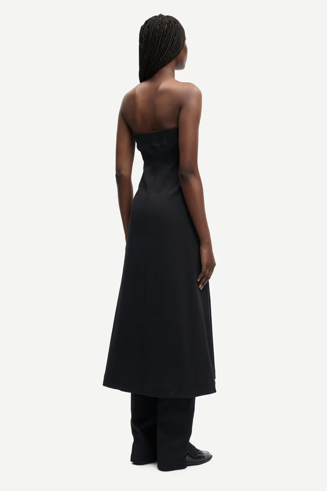LEO BOUTIQUE Sahya Strapless Dress | Black SAMSOE SAMSOE