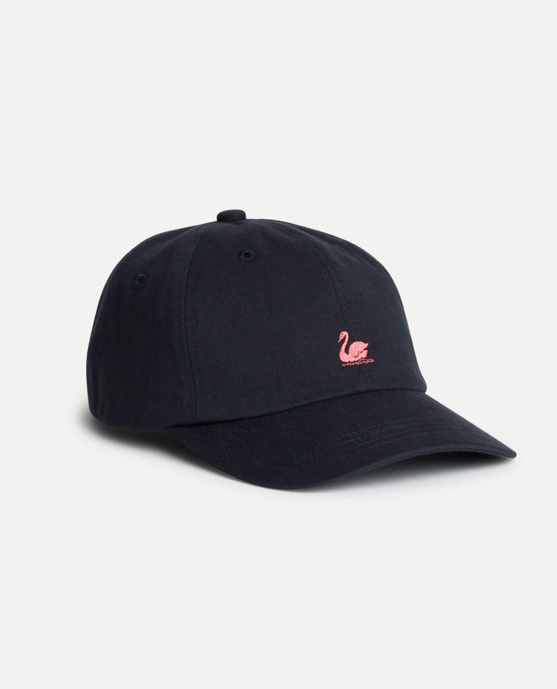 MERZ B. SCHWANEN Cap 01 Swan Logo Cotton Twill Cap | Charcoal LEO BOUTIQUE