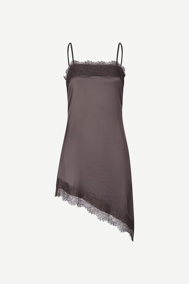 LEO BOUTIQUE Saebba Lace Dress | Mulch SAMSOE SAMSOE
