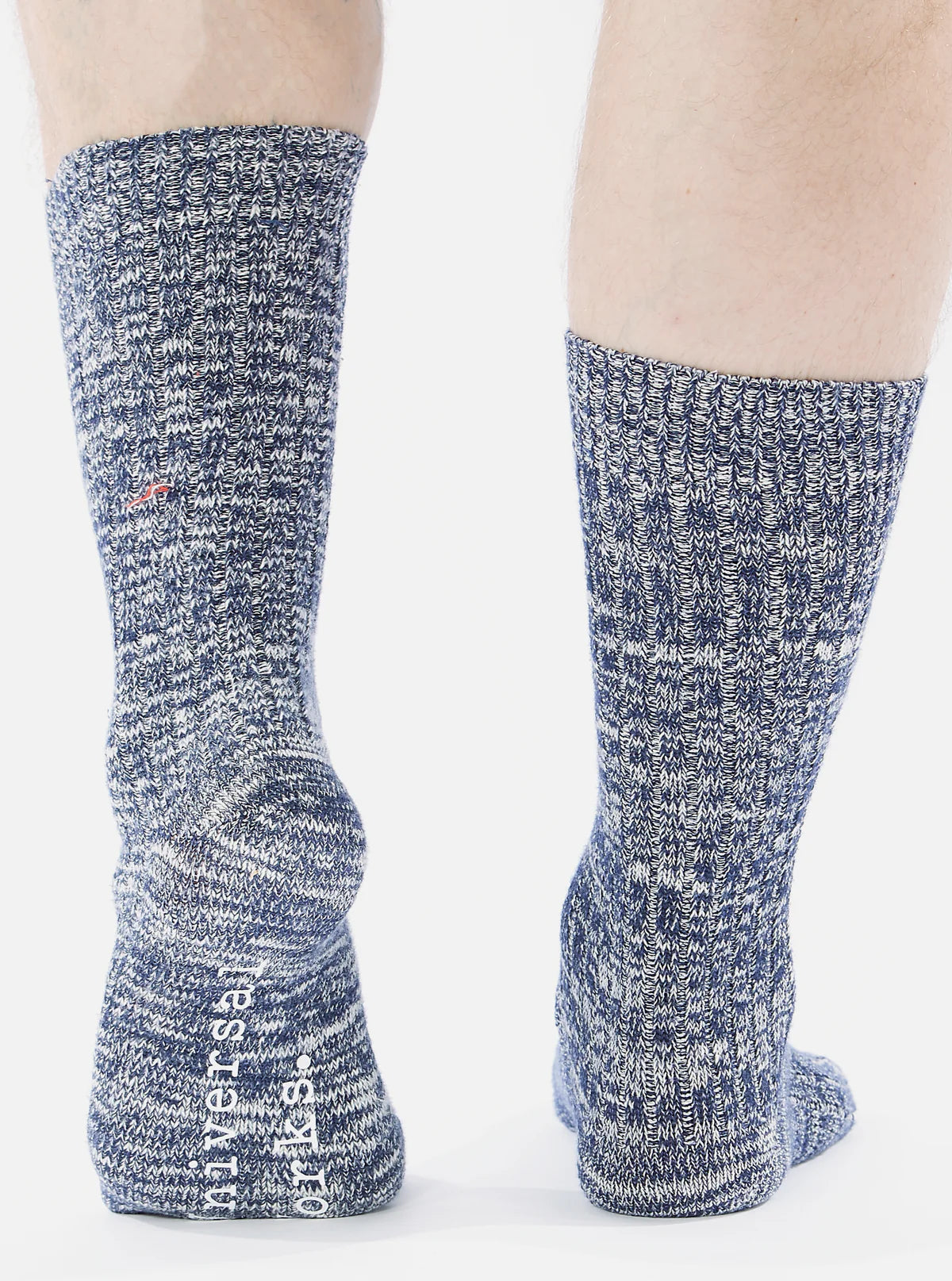 UNIVERSAL WORKS Slub Sock | Navy LEO BOUTIQUE