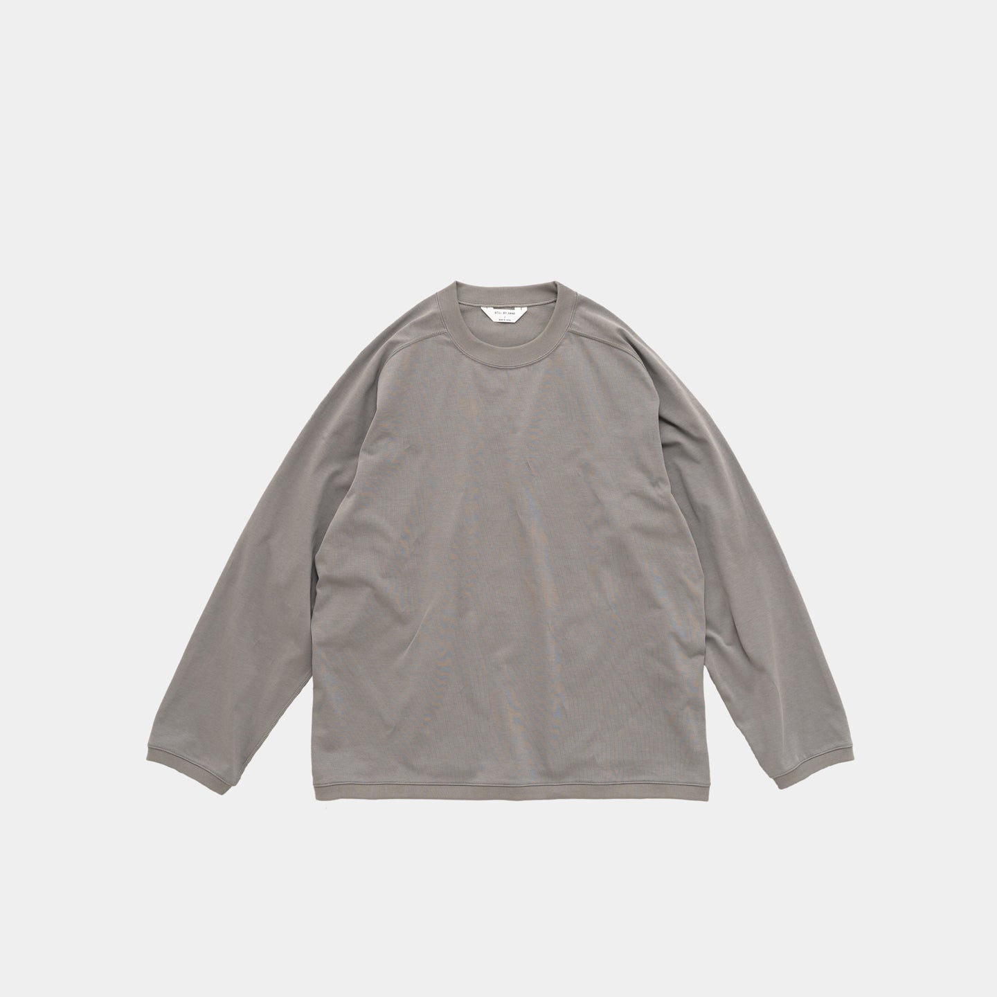 STILL BY HAND High Twist Long Sleeve | Greige LEO BOUTIQUE