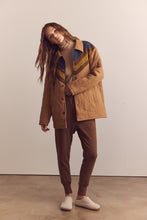 LEO BOUTIQUE Color Block Cotton Bomber Jacket | Coco AMENTE