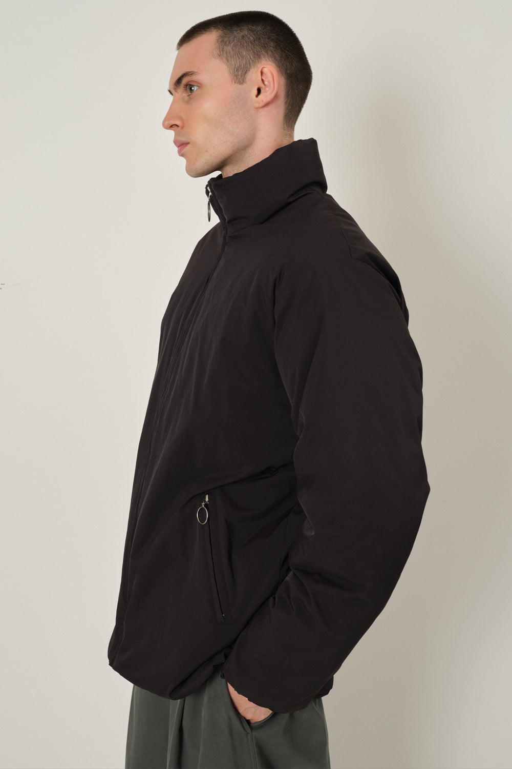 EMBASSY OF BRICKS AND LOGS Bushwick Puffer Jacket | Black LEO BOUTIQUE