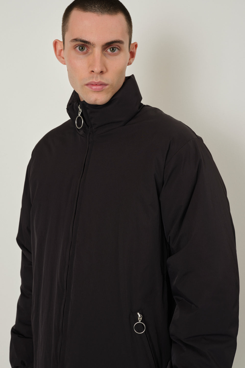 EMBASSY OF BRICKS AND LOGS Bushwick Puffer Jacket | Black LEO BOUTIQUE