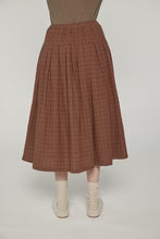 LEO BOUTIQUE Pleated Waist Tie Skirt | Mocha AMENTE