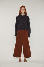 LEO BOUTIQUE Cotton Pleated Blouse | Black AMENTE