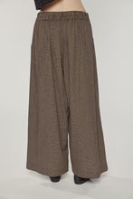 LEO BOUTIQUE Wide Leg Straight Pants | Black / Khaki AMENTE 
