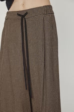 LEO BOUTIQUE Wide Leg Straight Pants | Black / Khaki AMENTE 