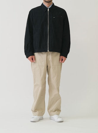 SAGE DE CRET High Density CO/HEMP Short Full Zip Jacket | Black LEO BOUTIQUE