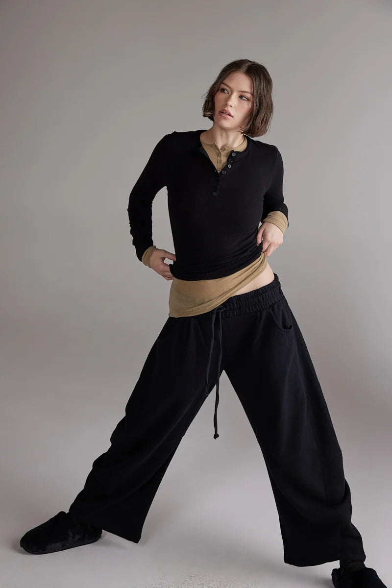 Barrel Sweat Pants | Black