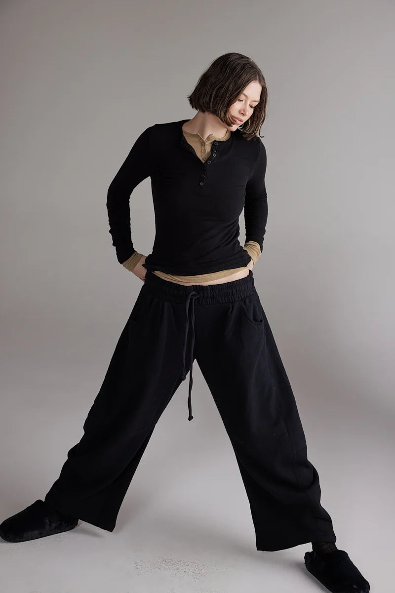 Barrel Sweat Pants | Black