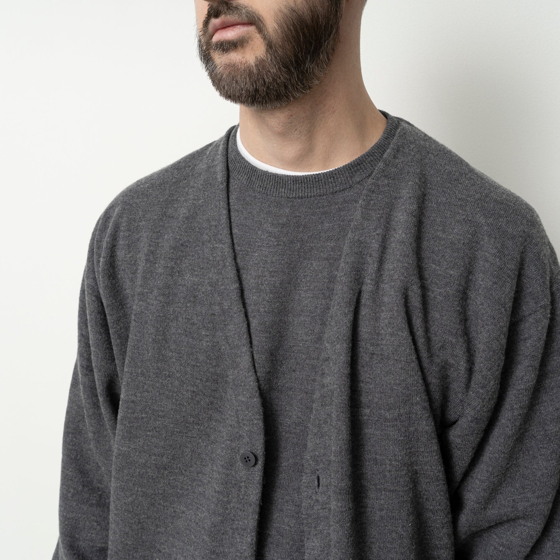 STILL BYHAND Silk Mixed Pullover | Grey LEO BOUTIQUE