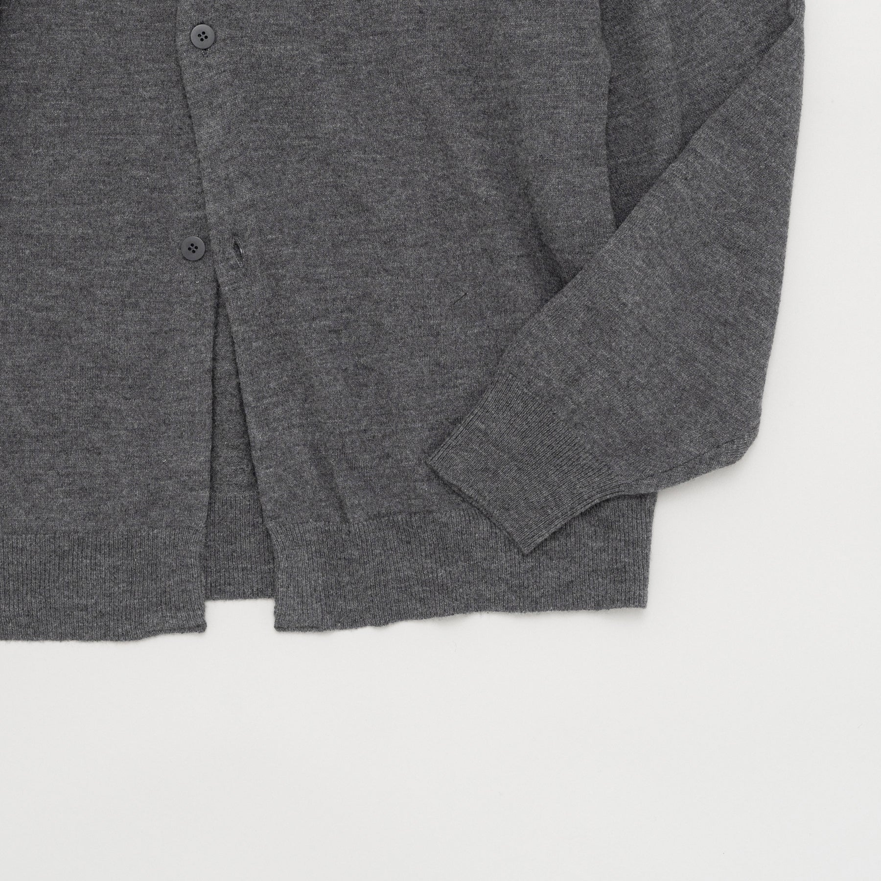 STILL BYHAND Silk Mixed Pullover | Grey LEO BOUTIQUE