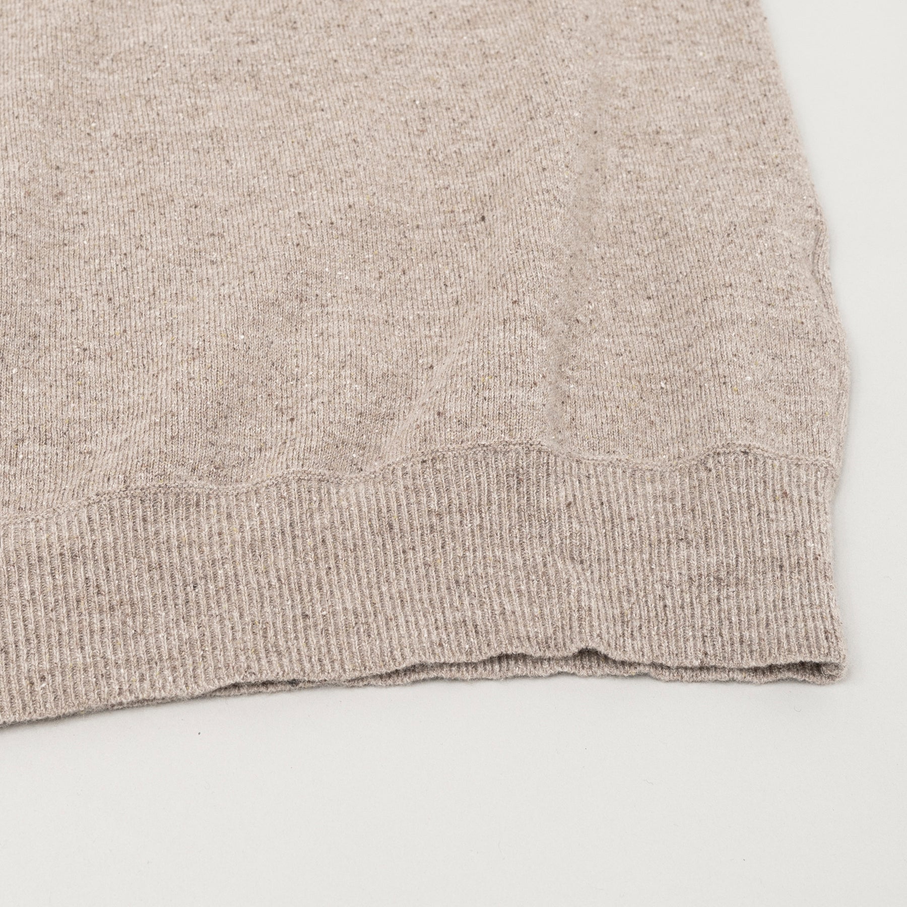 STILL BYHAND Silk Mixed Pullover | Sand Beige LEO BOUTIQUE