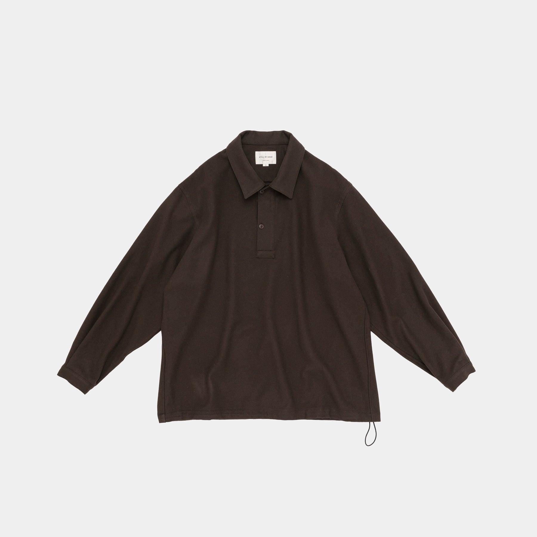  STILL BY HAND W/N Pullover Shirt | Brown LEO BOUTIQUE