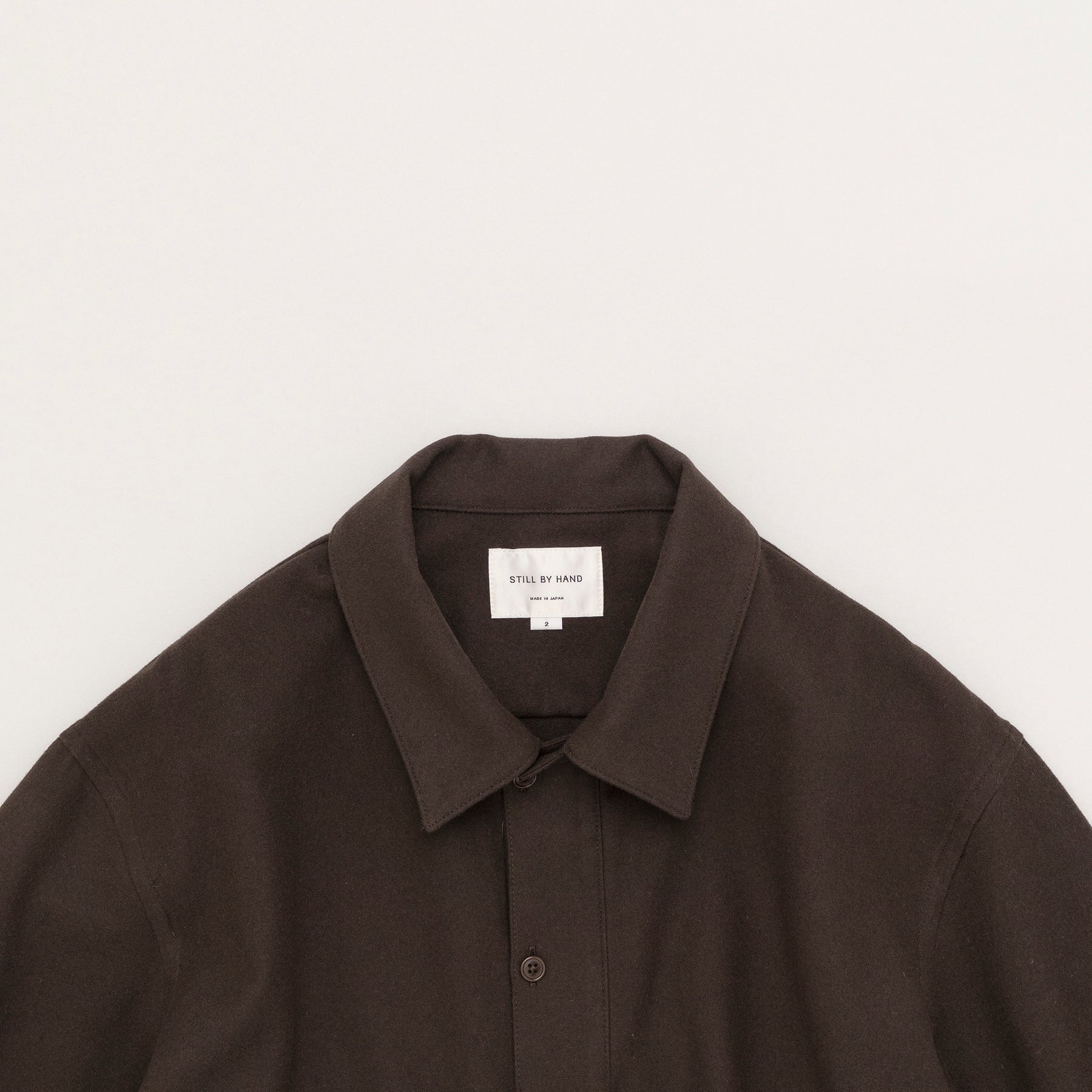  STILL BY HAND W/N Pullover Shirt | Brown LEO BOUTIQUE