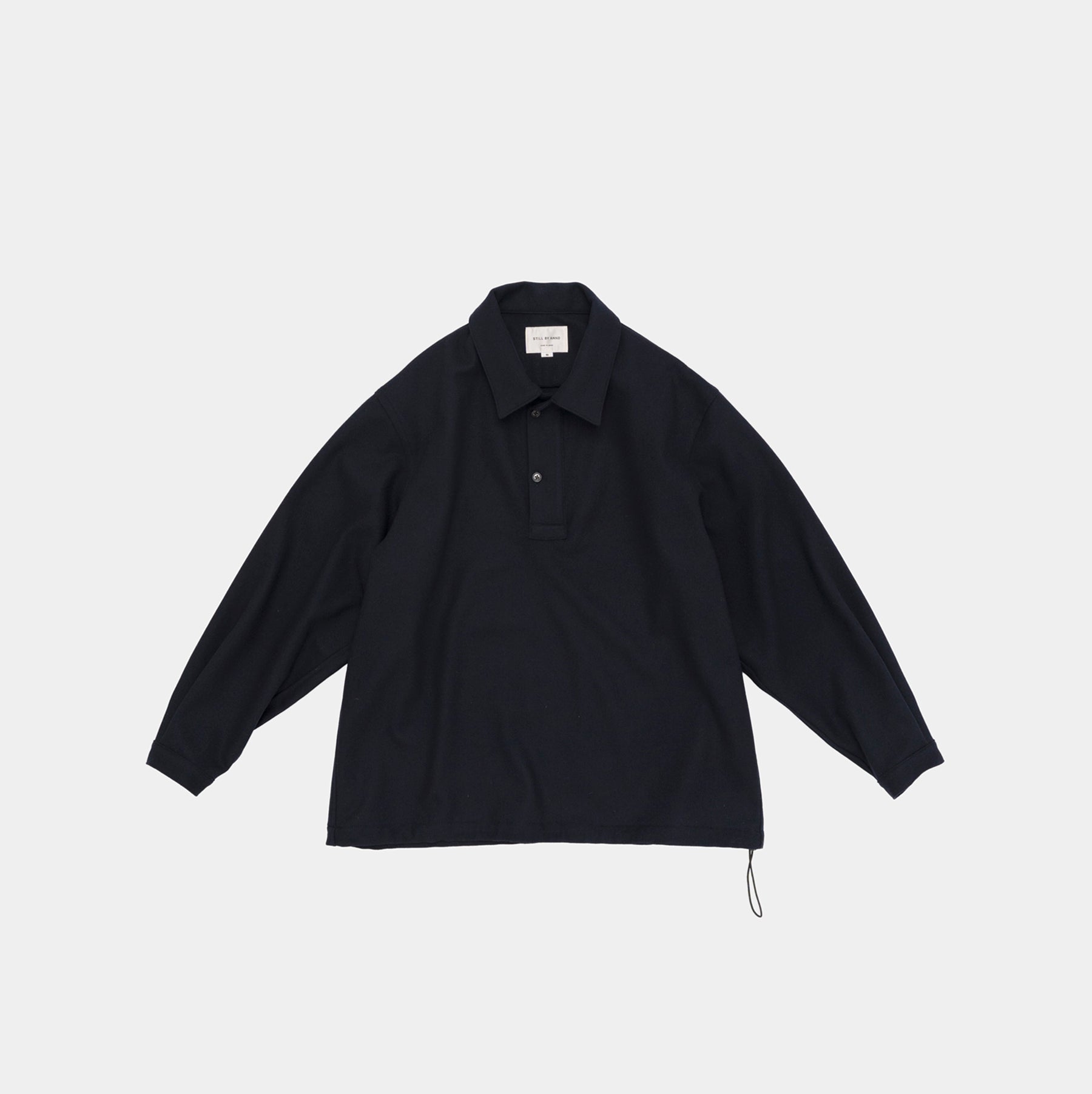  STILL BY HAND W/N Pullover Shirt | NAVY LEO BOUTIQUE