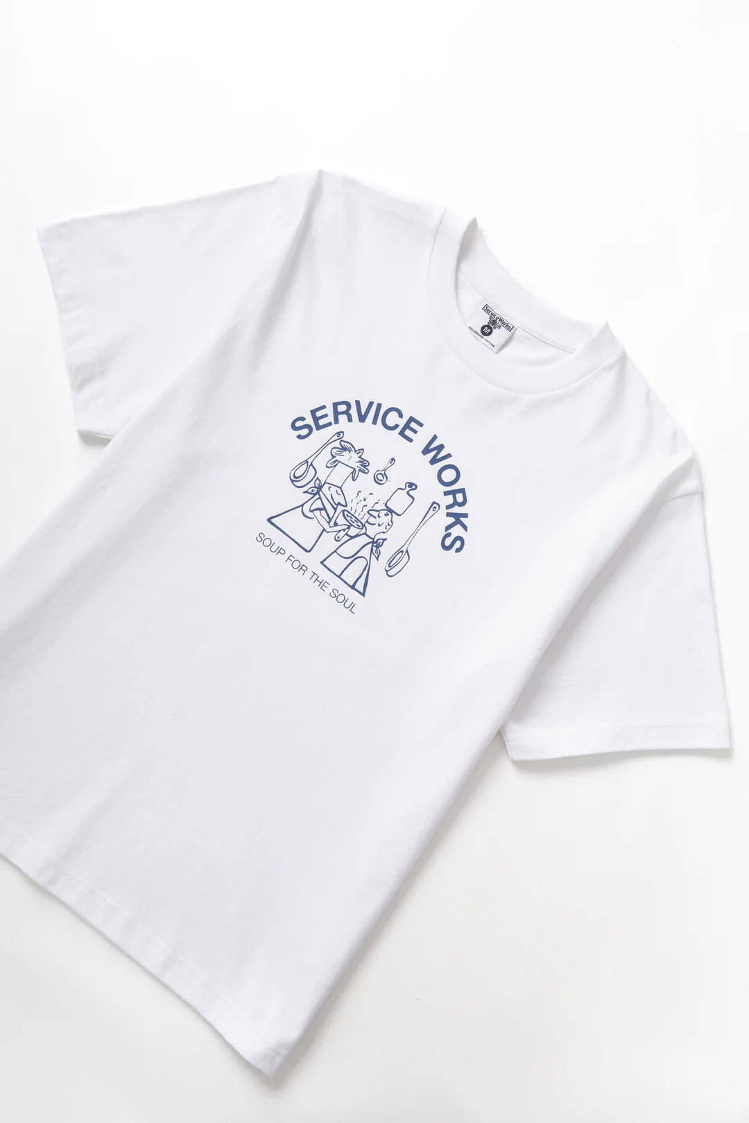 SERVICE WORKS Soup For The Soul Tee | White LEO BOUTIQUE