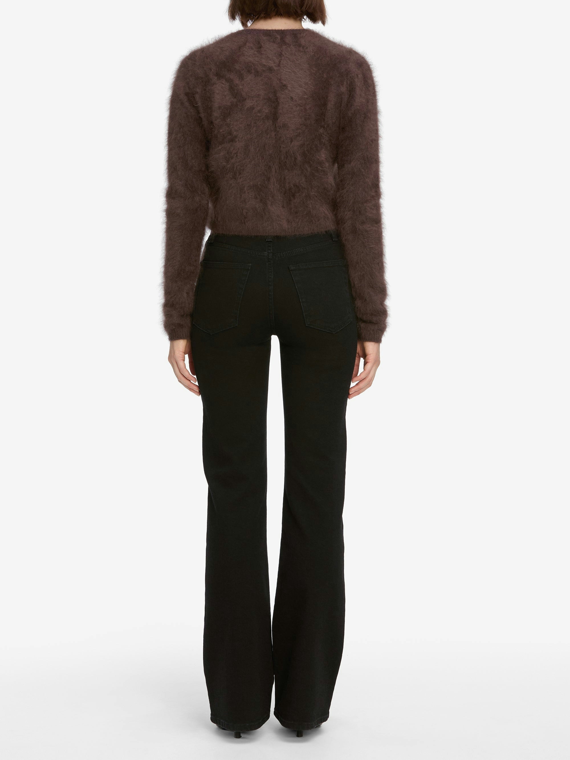 LEO BOUTIQUE The Teddy Cardi | Coffee FRAME DENIM