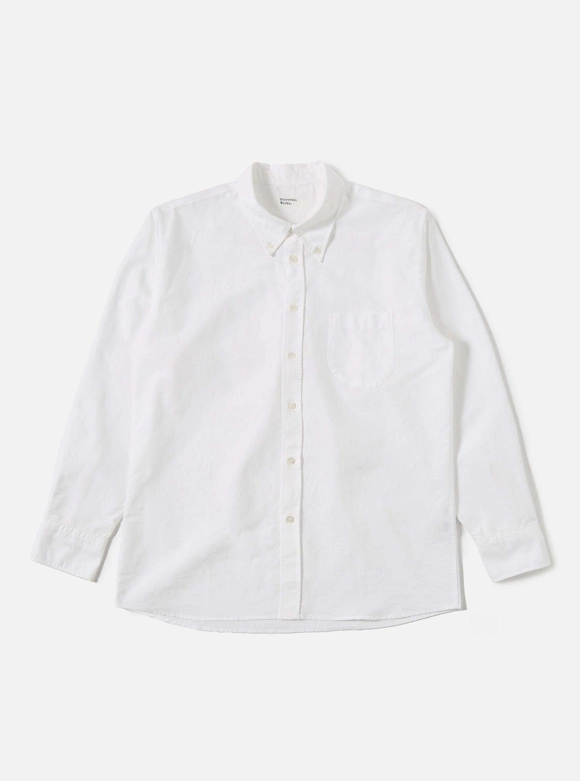 UNIVERSAL WORKS Daybrook Shirt | White LEO BOUTIQUE