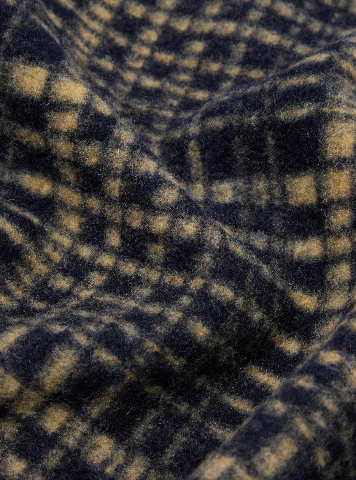 UNIVERSAL WORKS Zip Uniform Jacket | Navy Check LEO BOUTIQUE