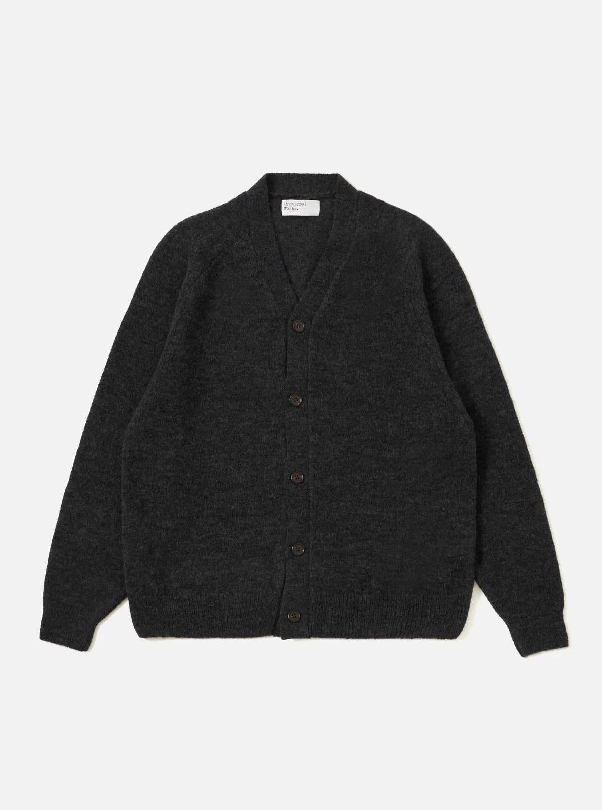 UNIVERSAL WORKS David Cardigan | Charcoal LEO BOUTIQUE