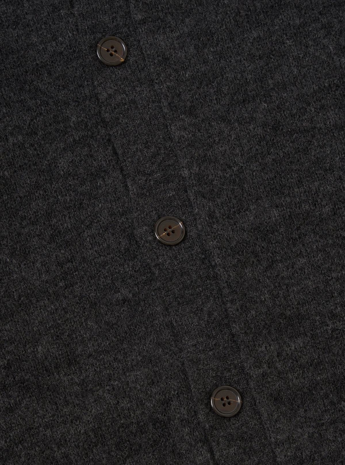 UNIVERSAL WORKS David Cardigan | Charcoal LEO BOUTIQUE