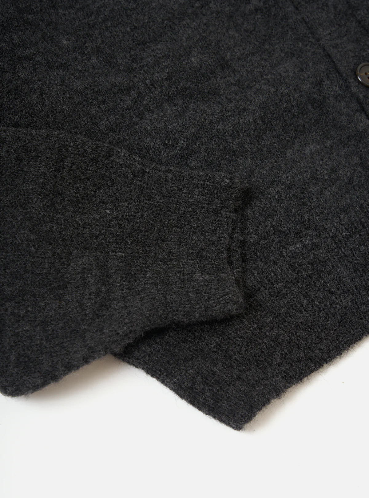 UNIVERSAL WORKS David Cardigan | Charcoal LEO BOUTIQUE