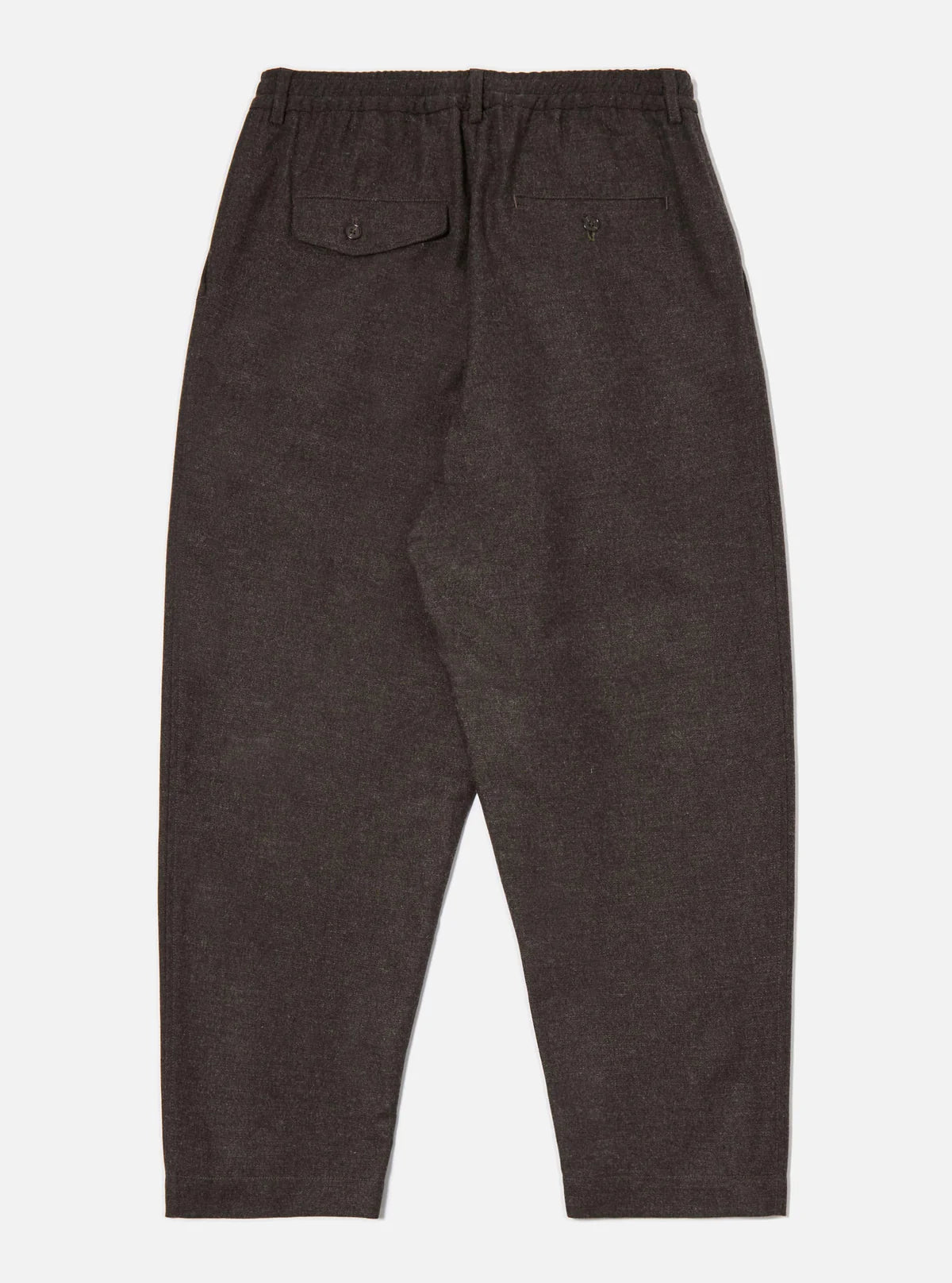 UNIVERSAL WORKS Pleated Track Pant | Brown Tweed LEO BOUTIQUE