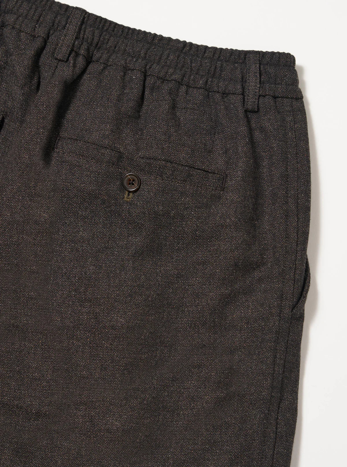 UNIVERSAL WORKS Pleated Track Pant | Brown Tweed LEO BOUTIQUE